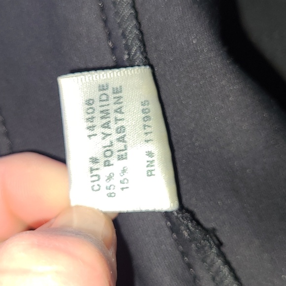 J BRAND ODYSSEY Black Skinny "Scuba Pants" size 26 - Picture 5 of 7